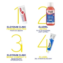 #5 – ELGYDIUM MONO COMPACT 2 szczoteczka międzyzębowa, 4szt.
