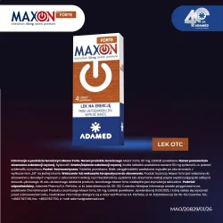 #5 – MAXON FORTE - Lek poprawiający erekcję 50 mg - 4 tabletki