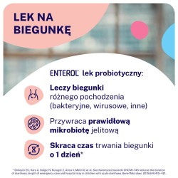 Zdjęcie produktu - #2 Zestaw ENTEROL 250 mg, 3 x 10 saszetek
