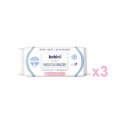 Zdjęcie produktu - #0 Zestaw 3x BOBINI BABY SENSITIVE Chusteczki nawilżane, 60 sztuk