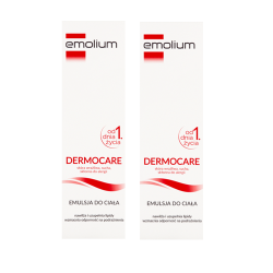 Zdjęcie produktu - #0 Emolium Dermocare Emulsja do ciała, 2 x 400 ml
