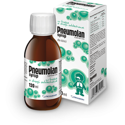 Miniaturka artykułu - PNEUMOLAN Syrop, 120 ml