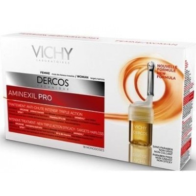 VICHY DERCOS AMINEXIL PRO dla kobiet - 18 ampułek