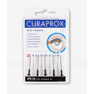 Zdjęcie produktu - CURAPROX CPS 25 Szczoteczka międzyzębowa strong 2,0 - 5,0 mm - 5 sztuk (15676)
