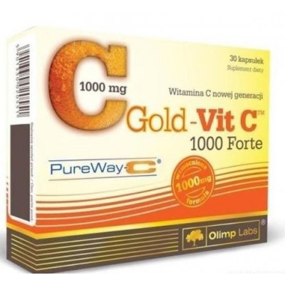 Zdjęcie produktu - OLIMP GOLD-VIT C 1000 FORTE - 30 kapsułek