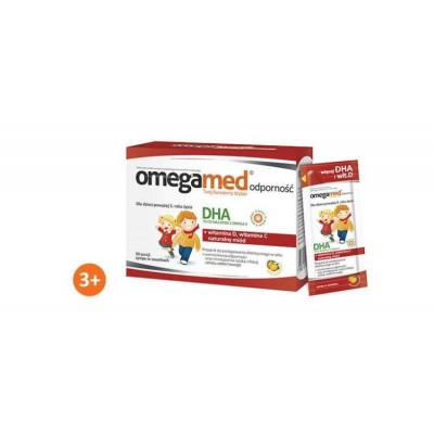 Zdjęcie produktu - OMEGAMED Odporność - 30 saszetek