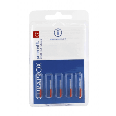 Zdjęcie produktu - CURAPROX CPS 07 Szczoteczka międzyzębowa Prime 0,7 - 2,5 mm - 5 sztuk 