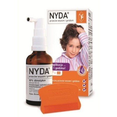 Miniaturka artykułu - NYDA płyn przeciw wszawicy, 50ml