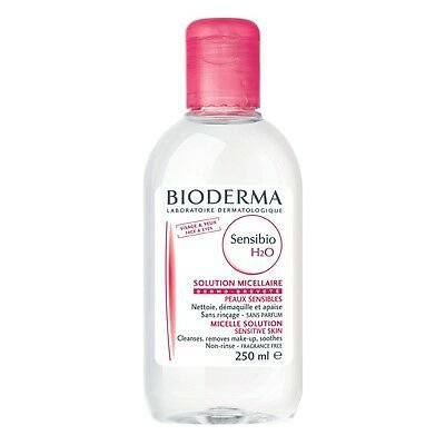 Miniaturka artykułu - BIODERMA SENSIBIO H2O płyn micelarny, 250 ml