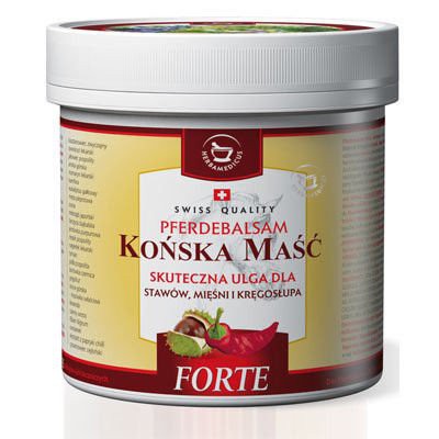 Miniaturka artykułu - MAŚĆ KOŃSKA FORTE Rozgrzewająca Herbamedicus - 500 ml + 50 ml 