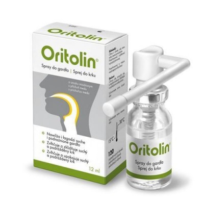 Miniaturka artykułu - ORITOLIN Spray do gardła - 12 ml