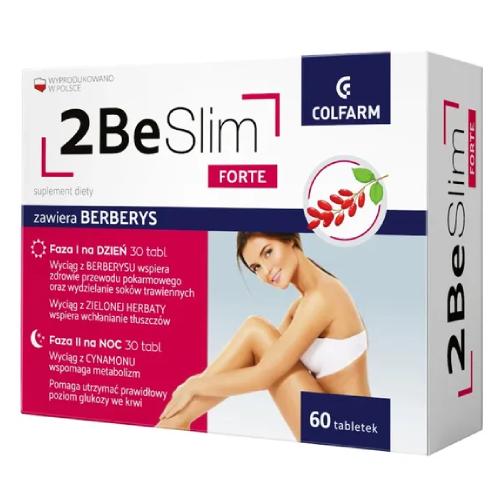 Miniaturka artykułu - 2Be Slim Forte, 60 tabl.