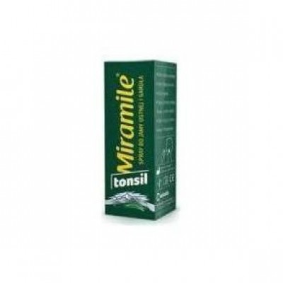 Miniaturka artykułu - MIRAMILE TONSIL Spray do jamy ustnej i gardła, 30 ml