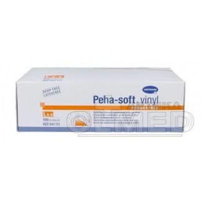 Miniaturka artykułu - Rękawice PEHA-SOFT VINYL LARGE - 100 sztuk
