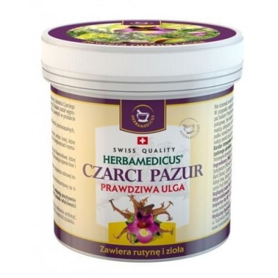 Miniaturka artykułu - CZARCI PAZUR z rutyną i ziołami Balsam ziołowy - 250 ml