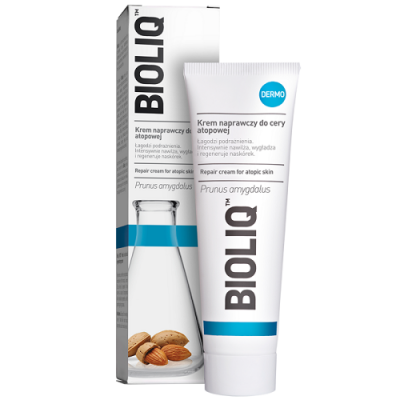 Miniaturka artykułu - BIOLIQ DERMO Krem naprawczy do skóry atopowej, 180 ml