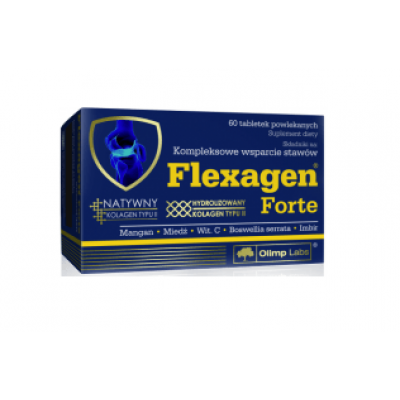 Miniaturka artykułu - OLIMP Flexagen Forte - 60 tabletek powlekanych