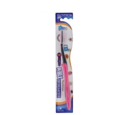 Miniaturka artykułu - ELGYDIUM XTREME Szczoteczka do zęb&oacute;w Medium 12-18 lat - 1 sztuka 