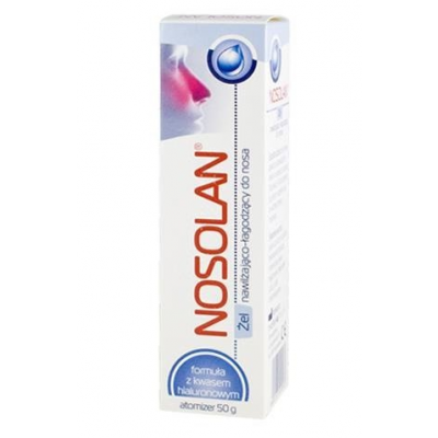 Miniaturka artykułu - NOSOLAN Żel nawilżająco-łagodzący do nosa - 50 g