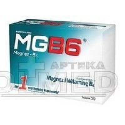 Miniaturka artykułu - MgB6 - 50 tabletek
