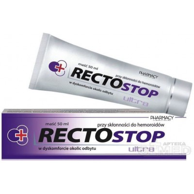 Miniaturka artykułu - RECTOSTOP ULTRA maść - 50 ml