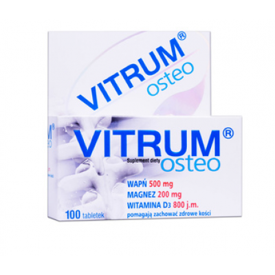 Miniaturka artykułu - Vitrum Osteo - 100 tabletek powlekanych