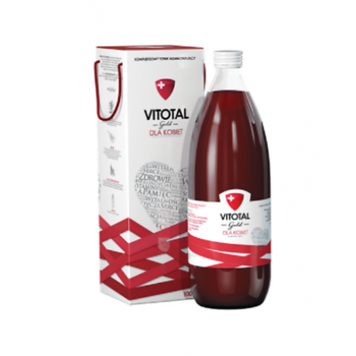 Miniaturka artykułu - VITOTAL Gold dla Kobiet płyn - 1000 ml