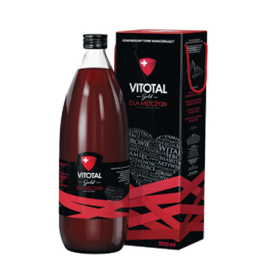 Miniaturka artykułu - VITOTAL Gold dla Mężczyzn płyn - 1000 ml