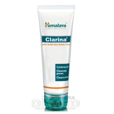 Miniaturka artykułu - HIMALAYA CLARINA maska przeciwtrądzikowa - 75 ml (21683)