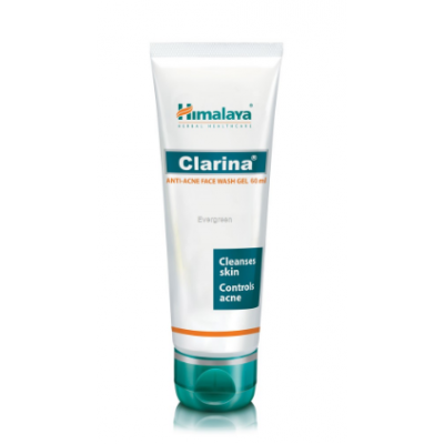 Miniaturka artykułu - HIMALAYA CLARINA żel przeciwtrądzikowy - 60 ml