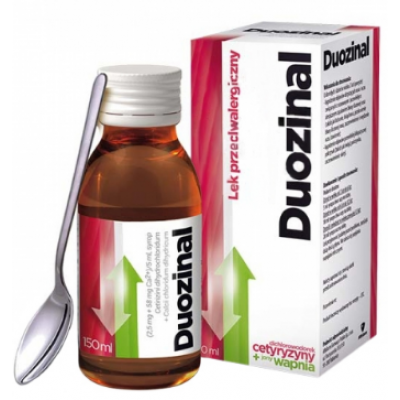 Duozinal syrop, 150 ml - lek bez recepty - apteka Duozinal syrop, 150 ml - lek bez recepty - apteka