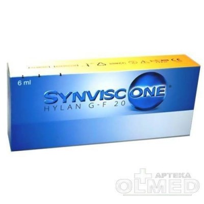 Miniaturka artykułu - SynviscOne 48mg/6ml - 1 sztuka