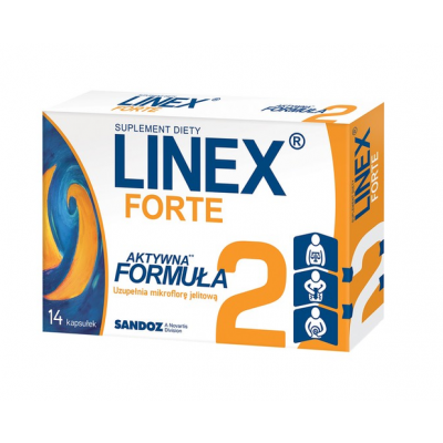 Miniaturka artykułu - Linex Forte - 14 kapsułek