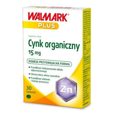 Miniaturka artykułu - Cynk 15 mg, 30 tabletek