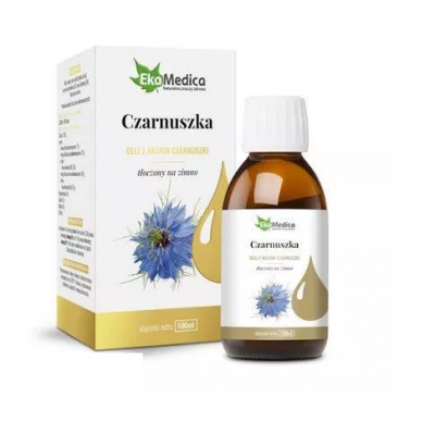 Miniaturka artykułu - EkaMedica Olej z nasion Czarnuszki - 100 ml 