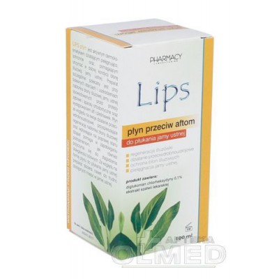 Miniaturka artykułu - LIPS Płyn przeciw aftom - 100ml