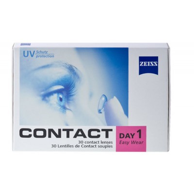 Zdjęcie produktu - ZEISS contact DAY1 easy wear soczewka 1 dniowa - 30 sztuk