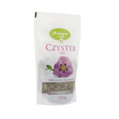Miniaturka artykułu - Herbapol Tylko Natura Czystek liść - 100 g (23208)