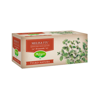 Miniaturka artykułu - TYLKO NATURA Melisa fix, 30 saszetek
