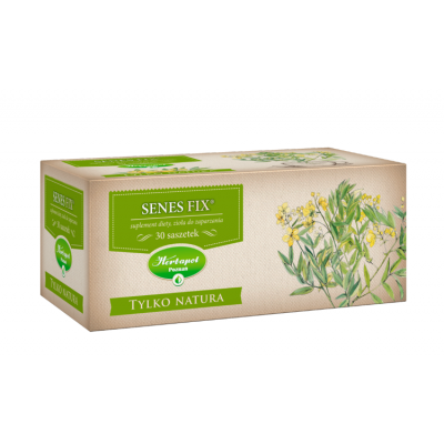 Miniaturka artykułu - TYLKO NATURA Senes fix, 30 saszetek