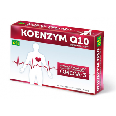 Miniaturka artykułu - GAL KOENZYM Q1O  - 60 kapsułek 