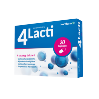 Miniaturka artykułu - 4 Lacti - 20 kapsułek