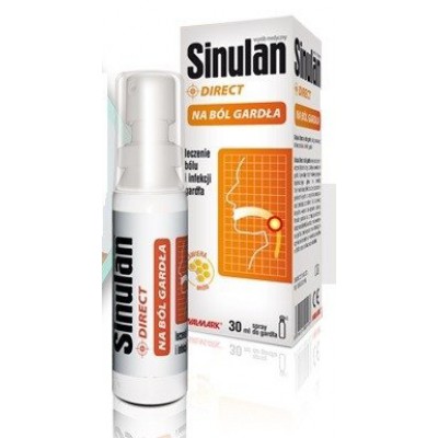 Sinulan Direct spray na b&oacute;l gardła, 30 ml