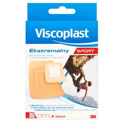 Miniaturka artykułu -  Zestaw plastr&oacute;w Ekstremalny - 8 sztuk