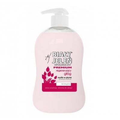 Miniaturka artykułu - BIAŁY JELEŃ PREMIUM Mydło głóg - 300 ml