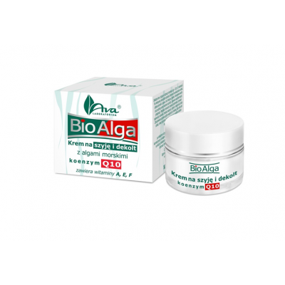 Miniaturka artykułu - AVA BIO ALGA Krem na szyję i dekolt z algami, 50 ml  