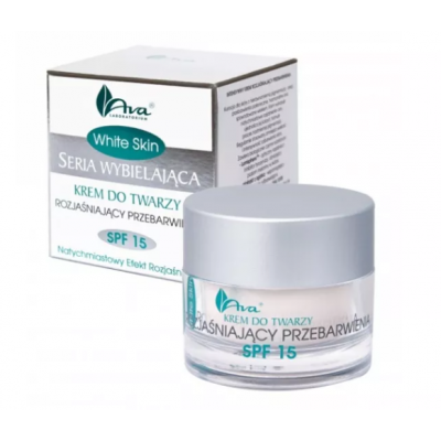 Miniaturka artykułu - AVA WHITE SKIN  Krem na dzień SPF15, 50ml  