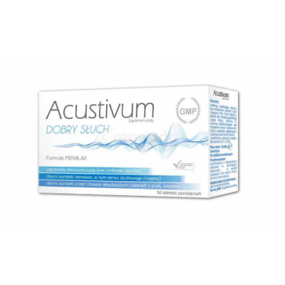 Acustivum Dobry słuch - 56 tabletek