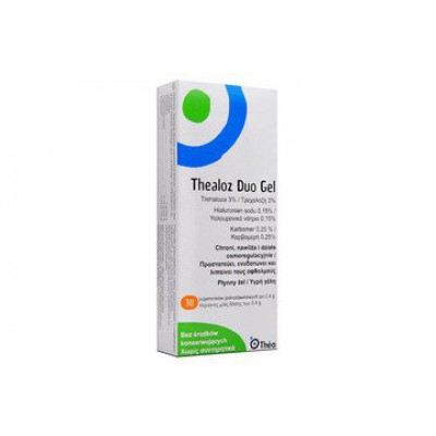 Miniaturka artykułu - Thealoz Duo Gel UD płynny żel do oczu - 30 minims&oacute;w