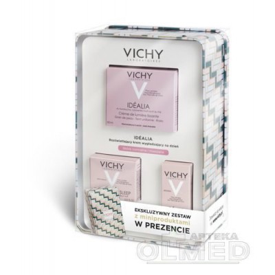 VICHY IDEALIA krem sk&oacute;ra normalna i mieszana 50ml - zestaw puszka
